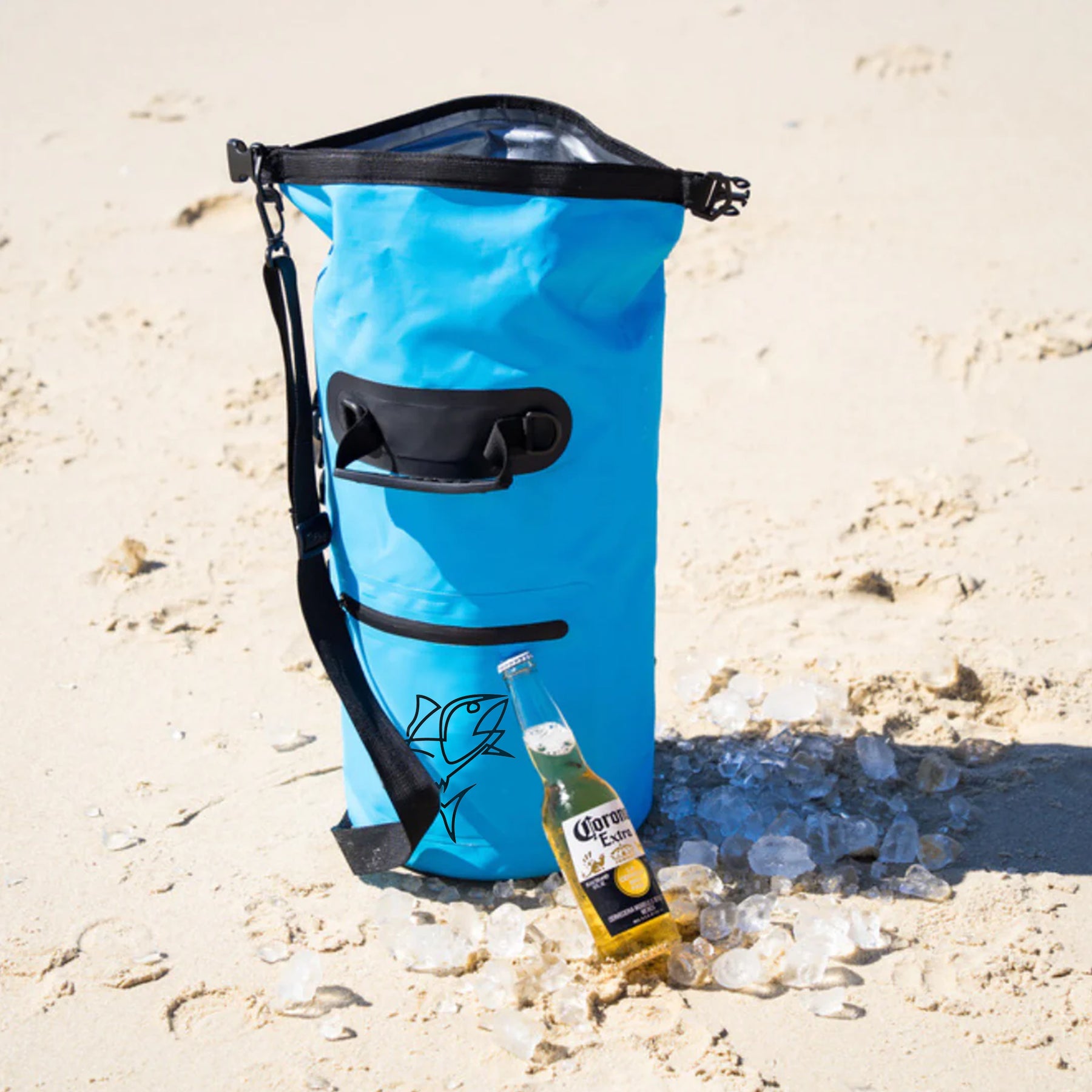 3 pcs Bundle (10L Drybag + 15L Soft Cooler Bag + 35L Insulated backpack)