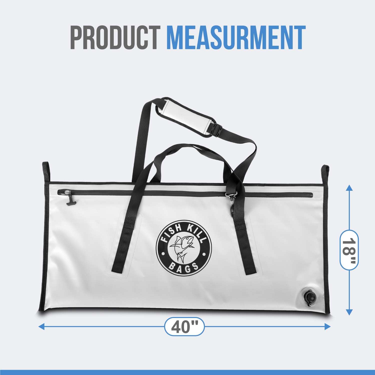 PVC Tarpaulin Flat Bag (Small - 40" x 18")