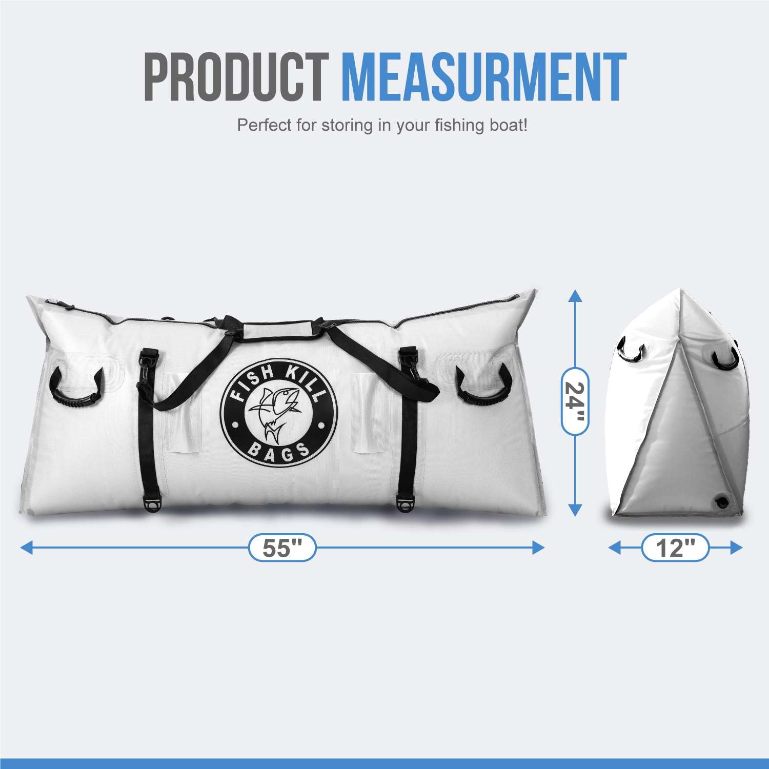 Nylon Gusseted (Medium 55" x 12" x 24”)