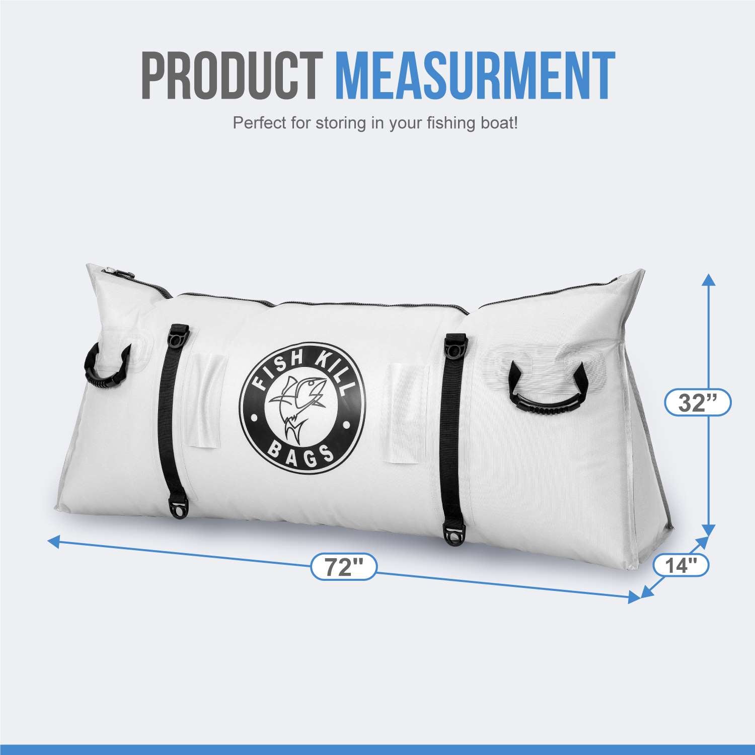 Nylon Gusseted (Large 72" x 14" x 32”)