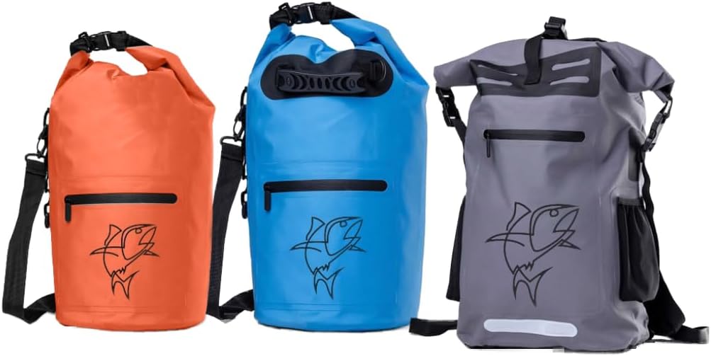 Multipurpose Waterproof Drybag Bundle (3 pcs Pack) by Fish Kill Bags