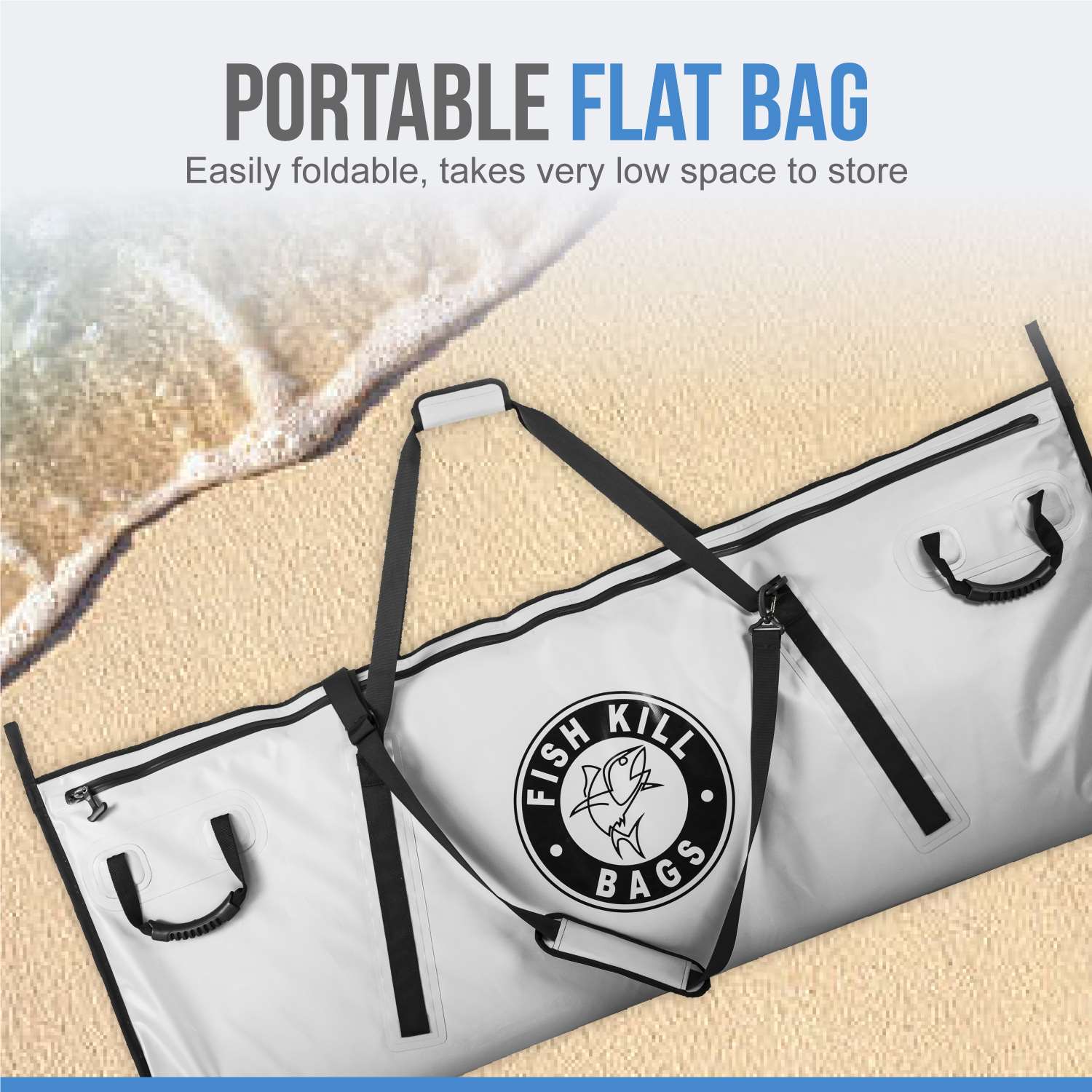 PVC Tarpaulin Flat Bag (Large- 60" x 24")
