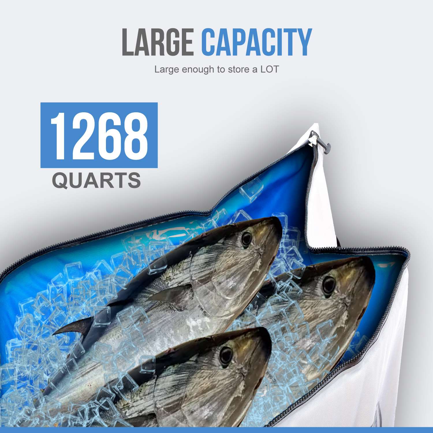 Fish Kill Bags 90 Insulated Fish Kill Cooler Bag 1268 Quarts USA