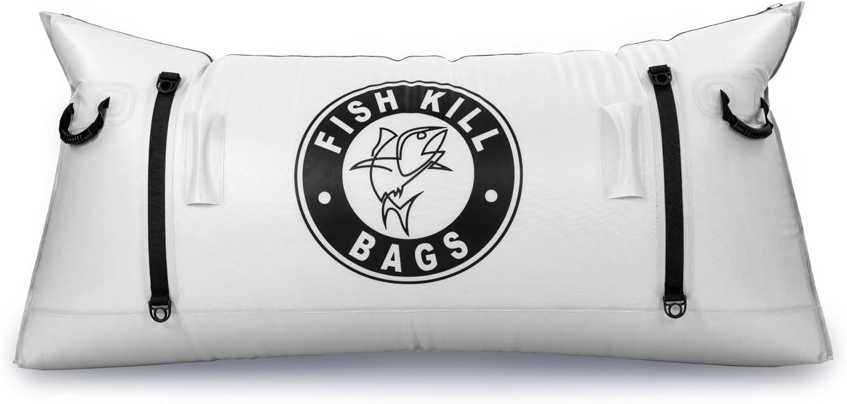 Gusseted Insulated Fish Cooler Bag 72" x 32" – Waterproof, Leakproof Nylon with Heavy-Duty Handles – Self-Standing Kill Bag for Fishing, Travel & Outdoors