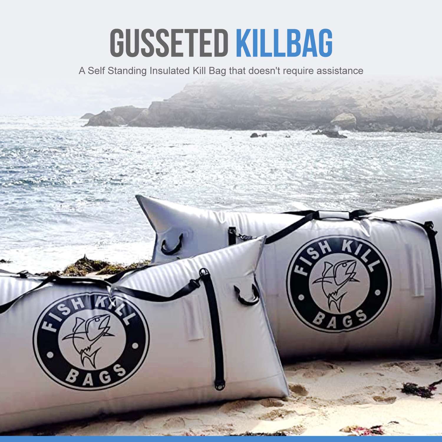 Fish Kill Bags 90 Insulated Fish Kill Cooler Bag 1268 Quarts USA